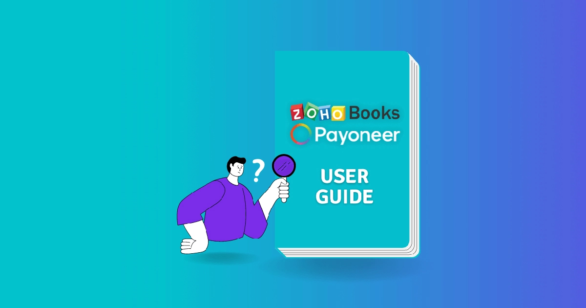 header zoho books and payoneer